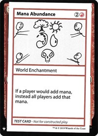 Mana Abundance, Mystery Booster: Convention Edition Exclusives