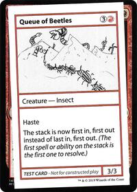 Queue of Beetles, Mystery Booster: Convention Edition Exclusives