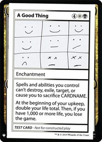 A Good Thing, Mystery Booster: Convention Edition Exclusives