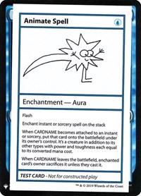 Animate Spell, Mystery Booster: Convention Edition Exclusives