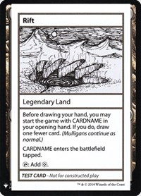 Rift, Mystery Booster: Convention Edition Exclusives