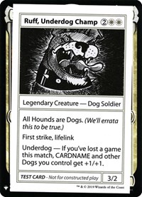 Ruff, Underdog Champ, Mystery Booster: Convention Edition Exclusives