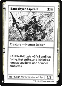 Baneslayer Aspirant, Mystery Booster: Convention Edition Exclusives