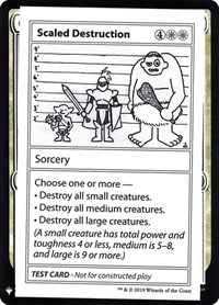 Scaled Destruction, Mystery Booster: Convention Edition Exclusives