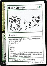 Bind // Liberate, Mystery Booster: Convention Edition Exclusives