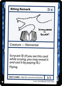 Biting Remark, Mystery Booster: Convention Edition Exclusives