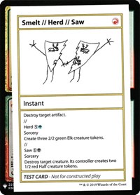 Smelt // Herd // Saw, Mystery Booster: Convention Edition Exclusives