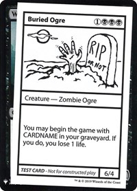 Buried Ogre, Mystery Booster: Convention Edition Exclusives