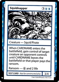 Squidnapper, Mystery Booster: Convention Edition Exclusives