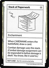 Stack of Paperwork, Mystery Booster: Convention Edition Exclusives