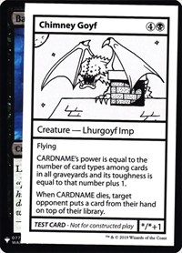 Chimney Goyf, Mystery Booster: Convention Edition Exclusives