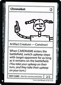Chronobot, Mystery Booster: Convention Edition Exclusives