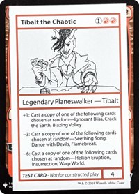 Tibalt the Chaotic, Mystery Booster: Convention Edition Exclusives