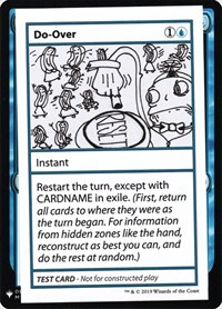 Do-Over, Mystery Booster: Convention Edition Exclusives