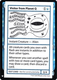 Visitor from Planet Q, Mystery Booster: Convention Edition Exclusives