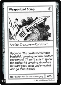 Weaponized Scrap, Mystery Booster: Convention Edition Exclusives