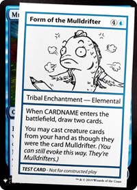 Form of the Mulldrifter, Mystery Booster: Convention Edition Exclusives