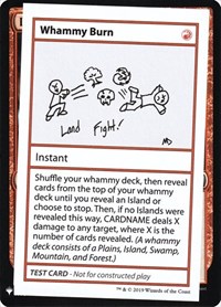 Whammy Burn, Mystery Booster: Convention Edition Exclusives