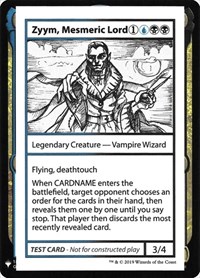 Zyym, Mesmeric Lord, Mystery Booster: Convention Edition Exclusives