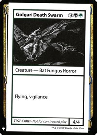 Golgari Death Swarm, Mystery Booster: Convention Edition Exclusives