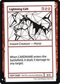 Lightning Colt, Mystery Booster: Convention Edition Exclusives