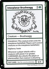 Interplanar Brushwagg, Mystery Booster: Convention Edition Exclusives