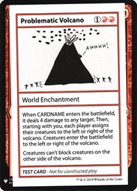 Problematic Volcano, Mystery Booster: Convention Edition Exclusives