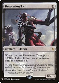 Desolation Twin, The List Reprints
