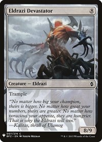 Eldrazi Devastator, The List Reprints