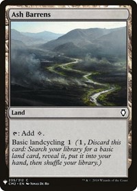 Ash Barrens, The List Reprints