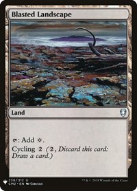 Blasted Landscape, The List Reprints