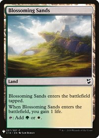 Blossoming Sands, The List Reprints