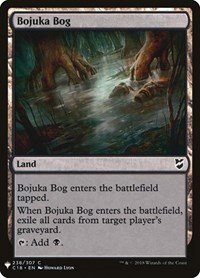 Bojuka Bog (C18), The List Reprints