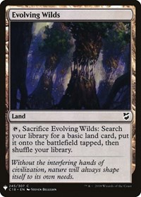 Evolving Wilds (C18), The List Reprints