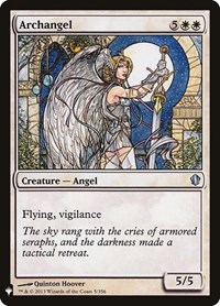 Archangel, The List Reprints