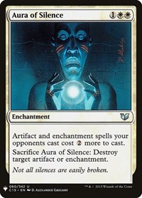 Aura of Silence, The List Reprints