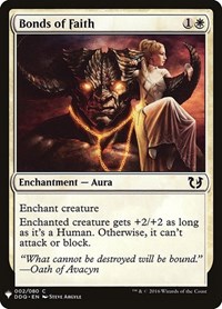 Bonds of Faith, The List Reprints