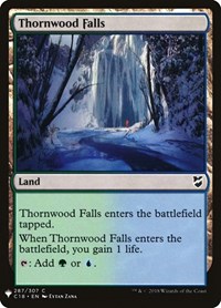 Thornwood Falls, The List Reprints