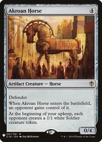 Akroan Horse, The List Reprints