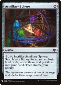 Armillary Sphere, The List Reprints