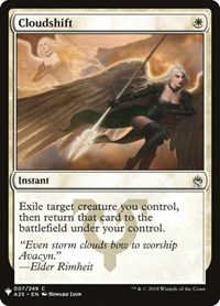 Cloudshift, The List Reprints