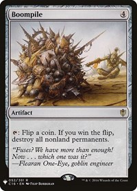 Boompile, The List Reprints