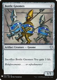 Bottle Gnomes (CM2), The List Reprints