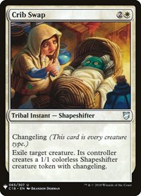 Crib Swap (C18), The List Reprints
