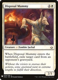 Disposal Mummy, The List Reprints