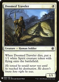 Doomed Traveler (CN2), The List Reprints