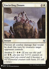 Encircling Fissure, The List Reprints