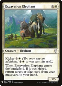 Excavation Elephant, The List Reprints