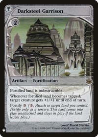 Darksteel Garrison, The List Reprints