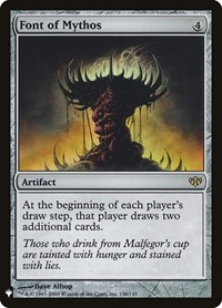 Font of Mythos, The List Reprints